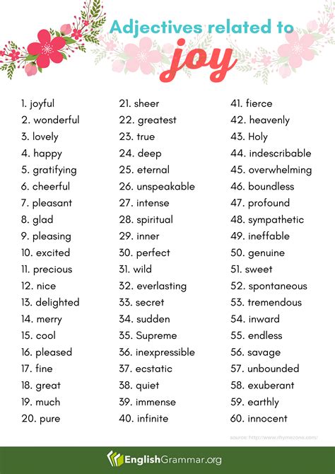 example of joyful