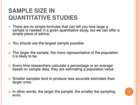 example of large sample size in research