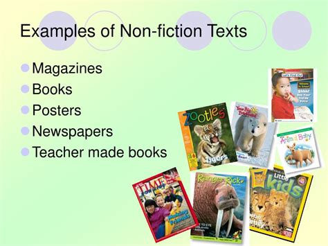 example of literary non fiction text