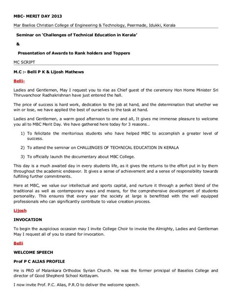 example of master of ceremony script