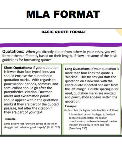example of mla format quote