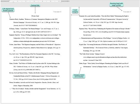 example of mla style works cited page