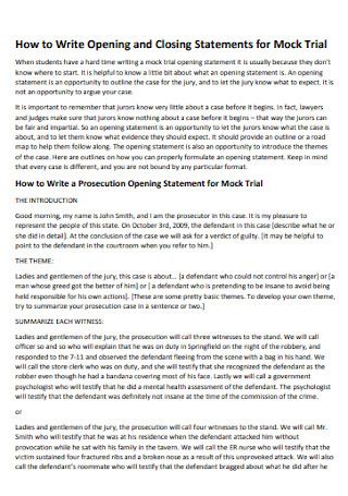 example of mock trial closing statement