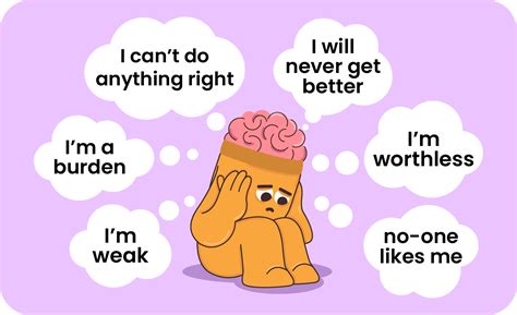example of negative thoughts