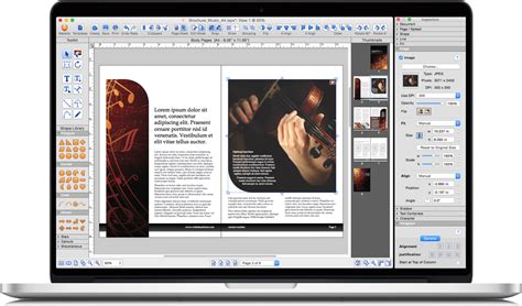 example of page layout software