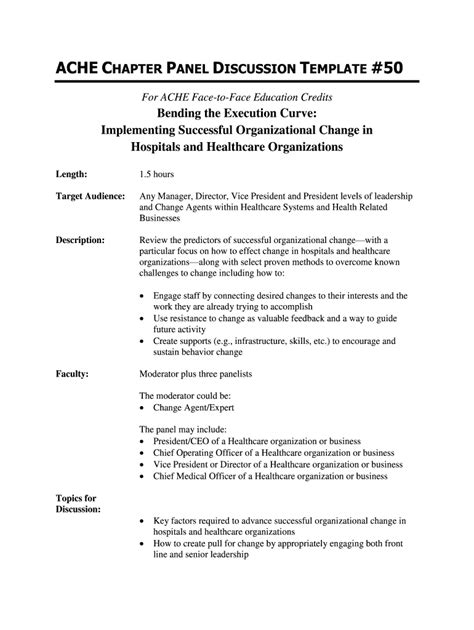 example of panel discussion script