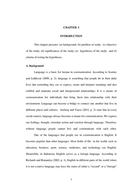 example of practical research chapter 1