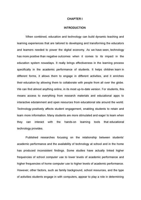 example of practical research introduction