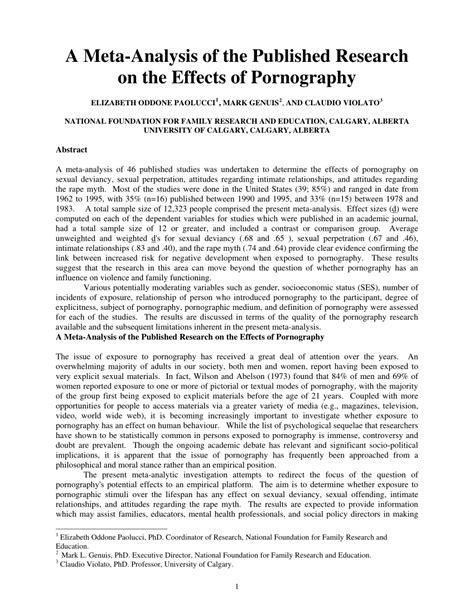 example of published research