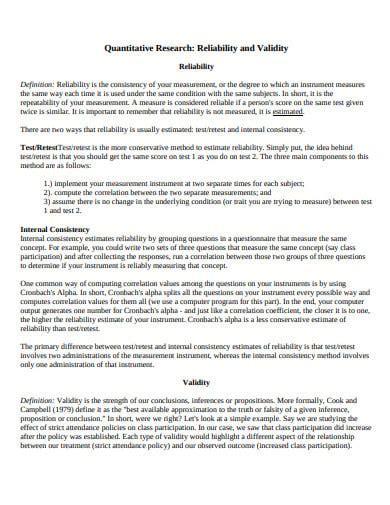 example of quantitative research in ict