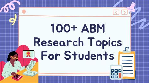 example of quantitative research topics for abm students