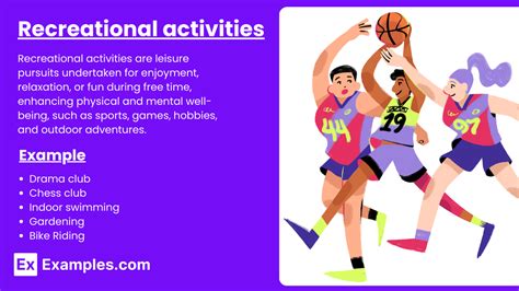 Example Of Recreational Activities Active