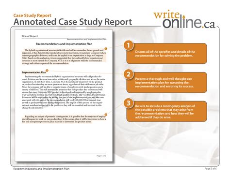 example of reference in case study