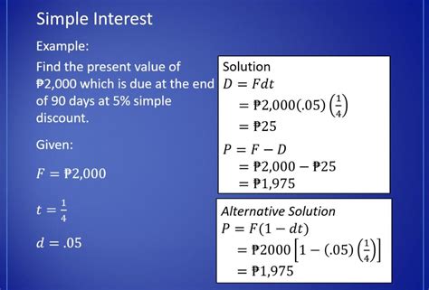 example of simple interest problem with solution