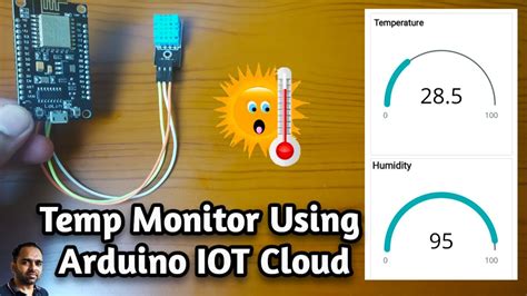 example of temperature sensor in iot