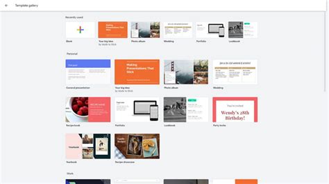 example of web presentation software