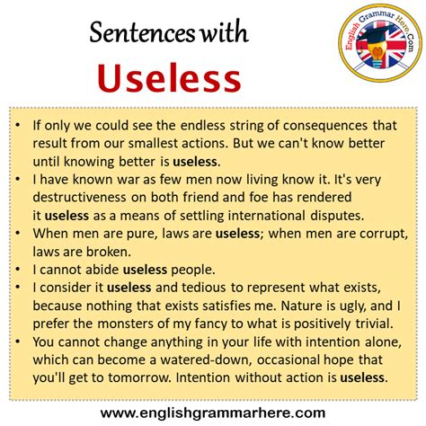 example sentence of useless