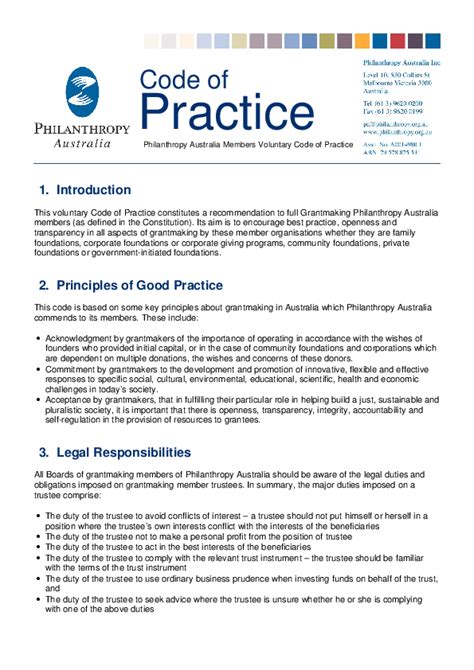 Examples Code Of Practice In Health And Social Care