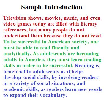examples of a good intro paragraph