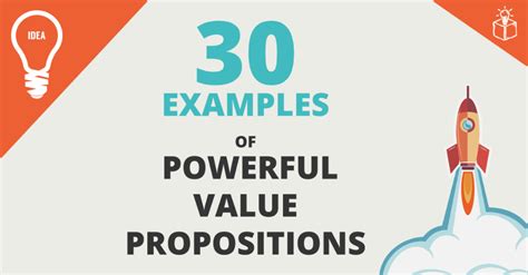 Examples Of A Good Value Proposition