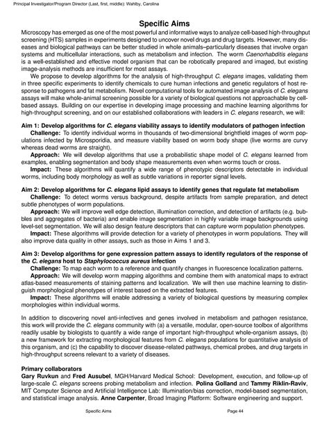 Research Proposal in Word and Pdf formats page 2 of 13