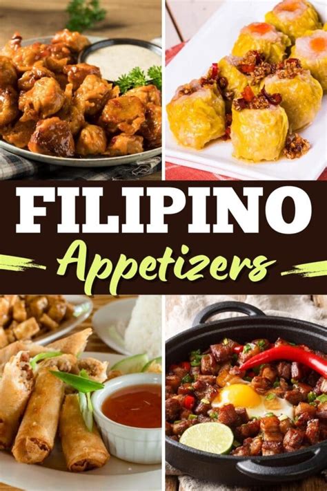 Examples Of Appetizers In The Philippines