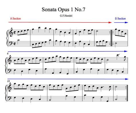 examples of binary form songs