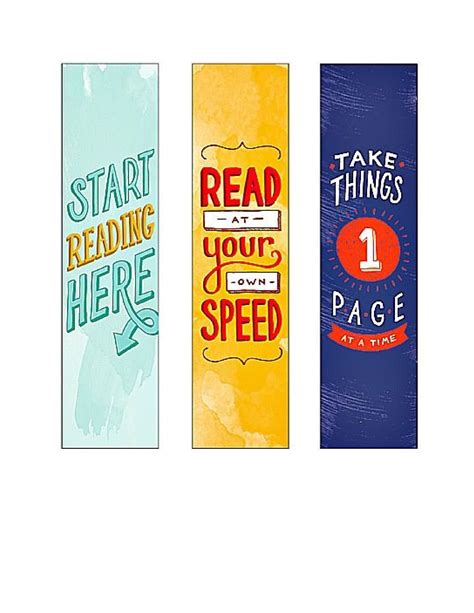 Examples Of Bookmarks