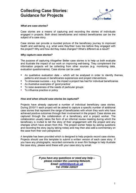 examples of case study papers