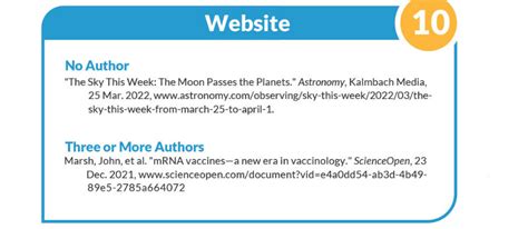 examples of citing websites in mla format
