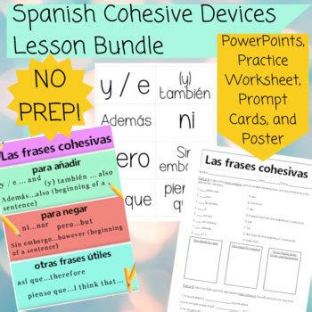 Examples Of Cohesive Devices In Spanish