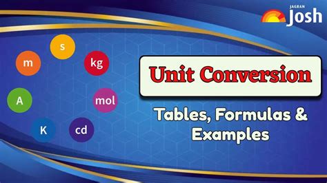 Examples Of Conversion Between Units
