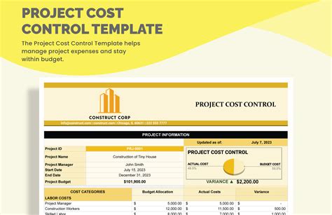 Examples Of Cost Control