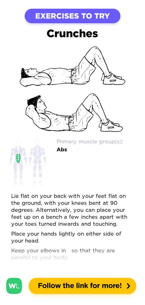 Examples Of Crunches Exercises