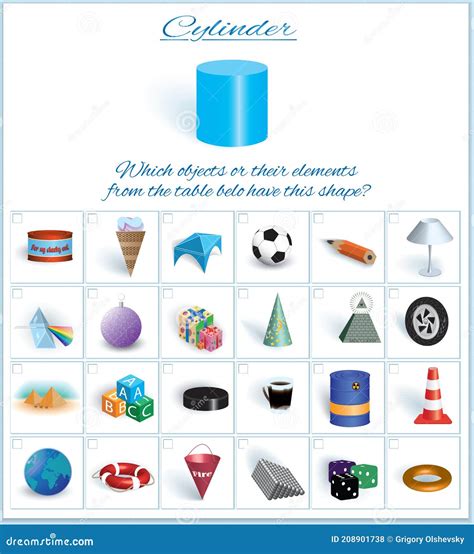 Examples Of Cylindrical Objects