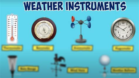 Examples Of Different Weather Instruments