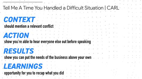 examples of difficult situations for interview