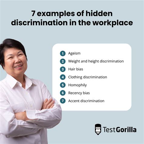 examples of discrimination in the workplace today
