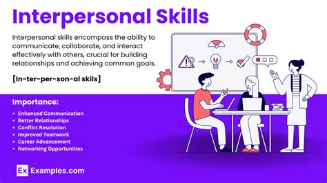 examples of effective interpersonal skills
