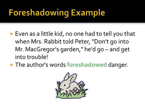Examples Of Foreshadowing In The Chaser