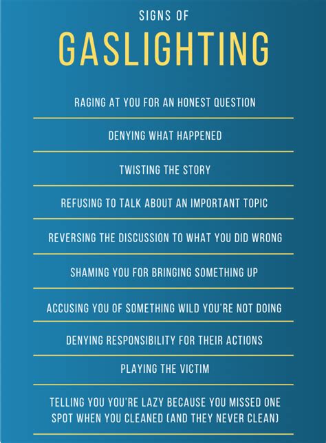 examples of gaslighting phrases in relationships