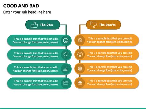 examples of good and bad presentation slides