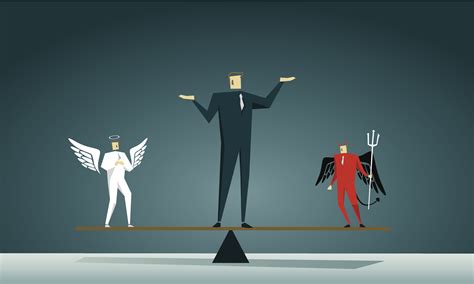 examples of good vs evil in real life