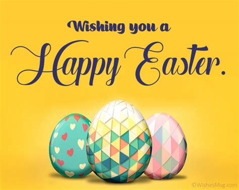 examples of happy easter messages