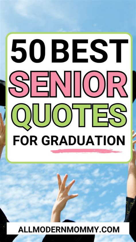 examples of high school senior quotes