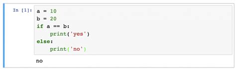 examples of if then statements in python