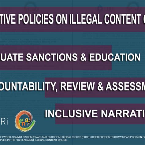 examples of illegal online content