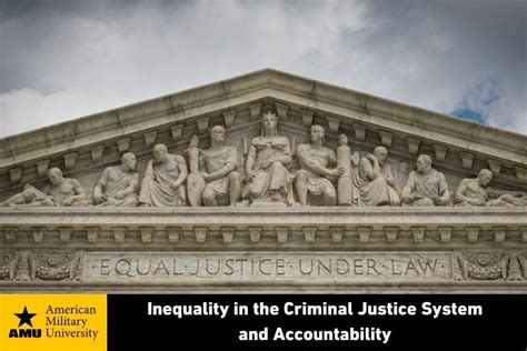 examples of inequality in the criminal justice system