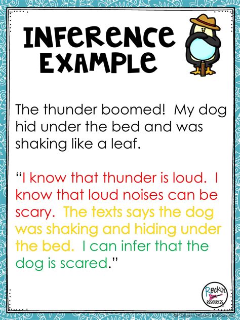 Examples Of Inference Sentences