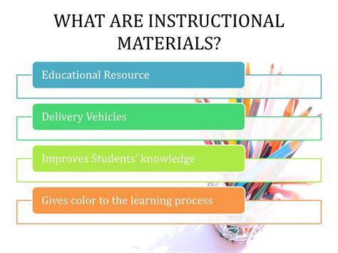 examples of instructional materials technology
